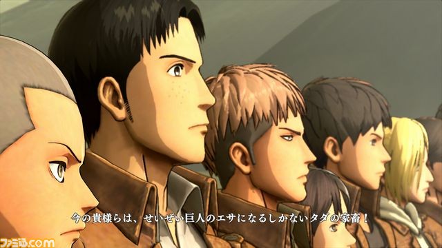 『進撃の巨人』最新情報、アニ、ユミルら新キャラクターや新アクション、第1章のイベントシーンなどを公開_28