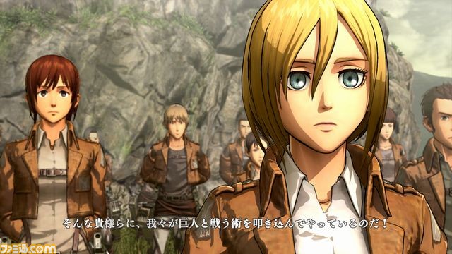 『進撃の巨人』最新情報、アニ、ユミルら新キャラクターや新アクション、第1章のイベントシーンなどを公開_31