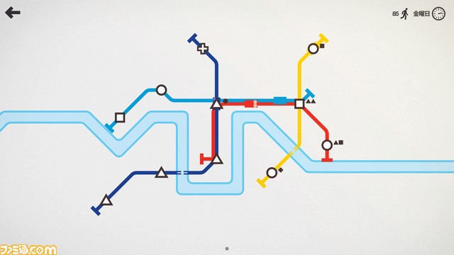 『Mini Metro』急速に拡大する都市の地下鉄網敷設ストラテジーゲームの日本語版がPLAYISMとSteamでリリース開始_01