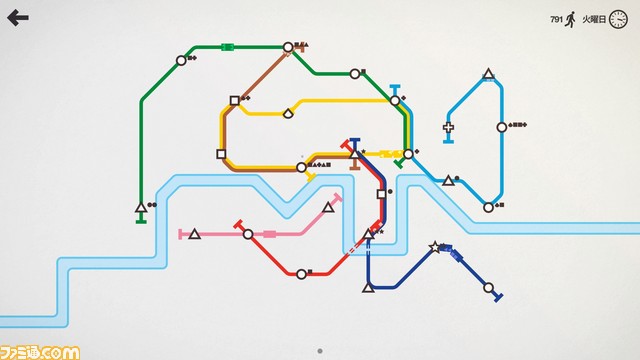 『Mini Metro』急速に拡大する都市の地下鉄網敷設ストラテジーゲームの日本語版がPLAYISMとSteamでリリース開始_02