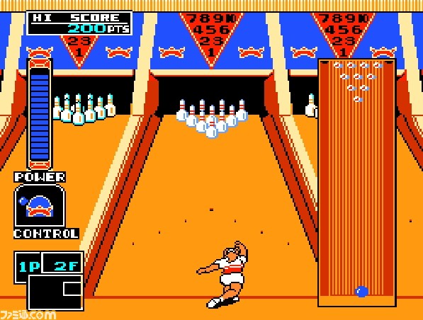 ファミコン版 チャンピオンシップボーリング が プロジェクトegg にてリリース 5種類のレーンでハイスコアに挑戦しよう 動画あり