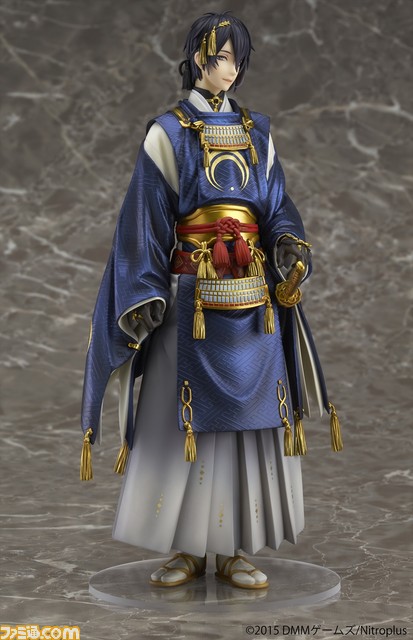 刀剣乱舞-ONLINE-』三日月宗近は美麗なスケールフィギュア、一期