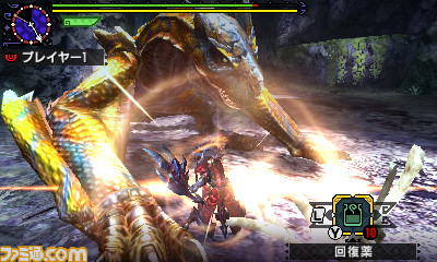 『モンスターハンタークロス』新たな狩技“地衝斬”、“桜花気刃斬”と、懐かしの村やキャラクターと出会える“ポッケ村”を紹介！_08