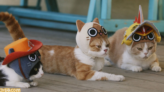 猫好きにはたまらない！　リアルアイルーがサンタに扮するWEB限定CMのクリスマス特別バージョンを公開！【動画あり】_07