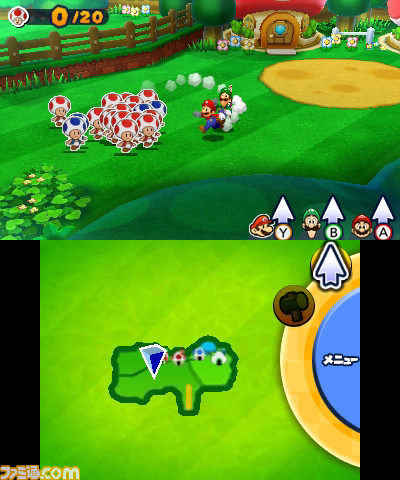 『マリオ＆ルイージRPG ペーパーマリオMIX』マリオ＆ルイージが、今度はペーパーマリオと3人で大冒険！_20