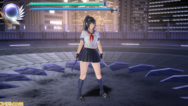 女子高生 日本刀 ハイスピード3dバトルアクション 巫剣神威控 がps4で配信開始 ファミ通 Com