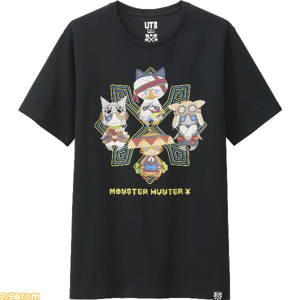 『モンスターハンタークロス』ユニクロとのコラボレーションパーカ＆Tシャツが本日発売開始！　コラボダウンロードコンテンツの配信も決定_10