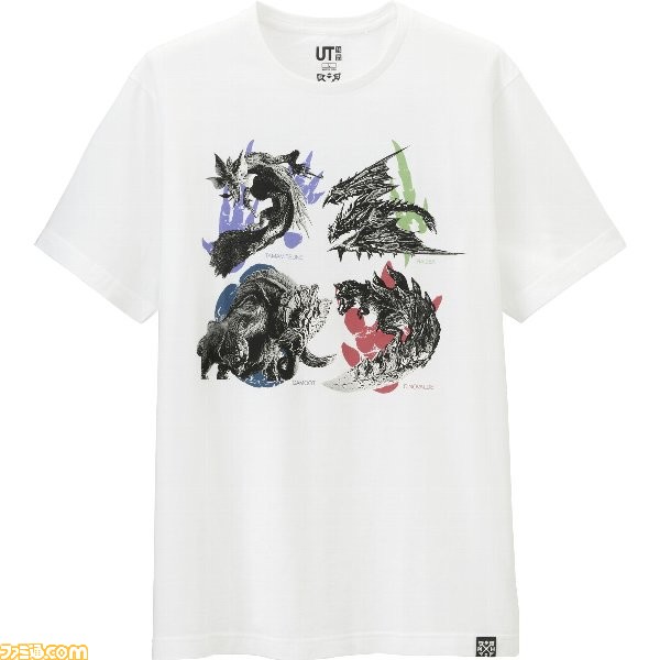 『モンスターハンタークロス』ユニクロとのコラボレーションパーカ＆Tシャツが本日発売開始！　コラボダウンロードコンテンツの配信も決定_14