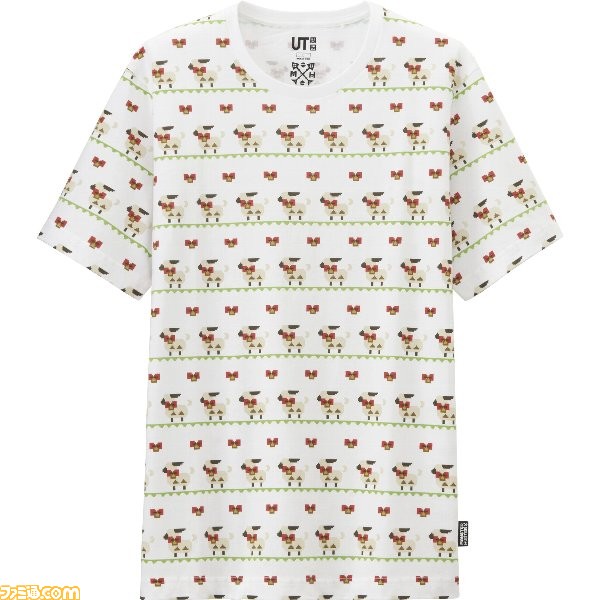 『モンスターハンタークロス』ユニクロとのコラボレーションパーカ＆Tシャツが本日発売開始！　コラボダウンロードコンテンツの配信も決定_04