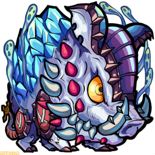 3DS版『モンスターストライク』謎の強敵モンスター“ビアンガ”解禁！　新キャラや予約特典も公開_05