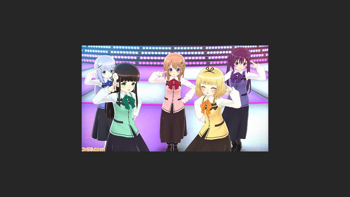 ミラクルガールズフェスティバル のリズムゲームpvから ご注文はうさぎですか と Go Go 575 の2曲を公開 ファミ通 Com