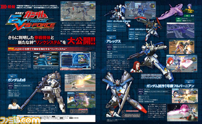 先出し週刊ファミ通 機動戦士ガンダム エクストリームバーサスフォース 機体を強化する リンクシステム とは 15年12月10日発売号 ファミ通 Com