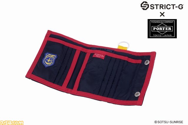 STRICT-G × PORTER”『機動戦士ガンダム』ジオン軍・連邦軍ワッペン付き