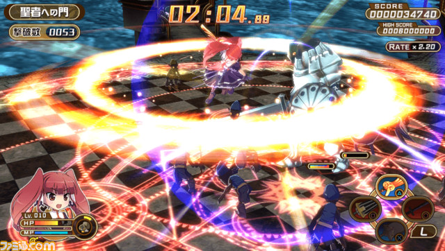 PS Vita版『クロワルール・シグマ』が本日（12/24）配信開始――同人サークルsouvenir circ.一騎当千コンボアクション_01