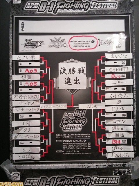 アーケード版格闘ゲーム4タイトルの全国大会“APM D-1 FIGHTING FESTIVAL”決勝大会リポート_04