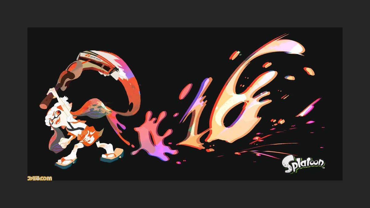 Splatoon スプラトゥーン 16年1月1日午後7時からホクサイ ヒュー追加 寿司屋のタイショウ風衣装を着た 年賀状代わりのイラストも ファミ通 Com Splatoon スプラトゥーン 16年1月1日午後7時からホクサイ ヒュー追加 寿司屋のタイショウ風衣装を着た 年賀状代わりのイラストも ファミ通 Com