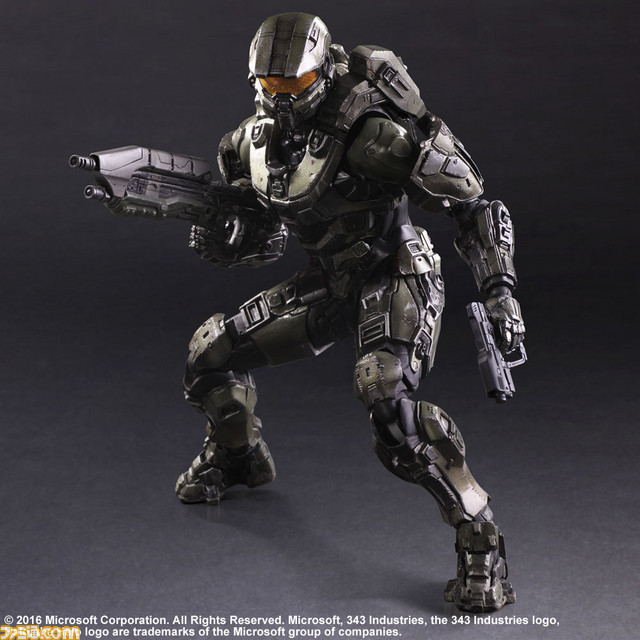 『Halo 5: Guardians』マスターチーフ＆スパルタンロックが“PLAY ARTS改”よりフィギュア化！_05