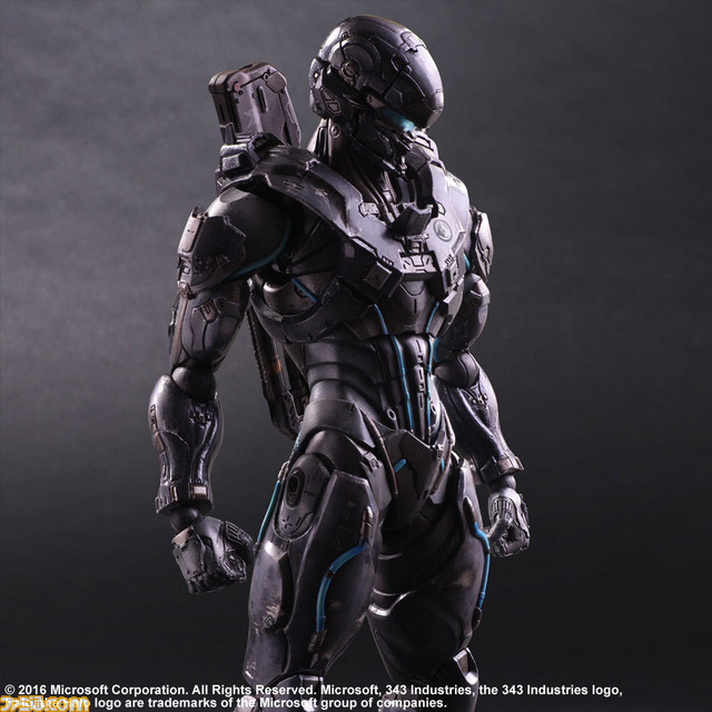 『Halo 5: Guardians』マスターチーフ＆スパルタンロックが“PLAY ARTS改”よりフィギュア化！_13