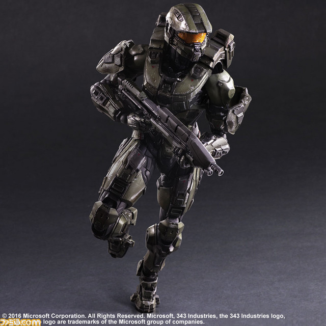 『Halo 5: Guardians』マスターチーフ＆スパルタンロックが“PLAY ARTS改”よりフィギュア化！_06