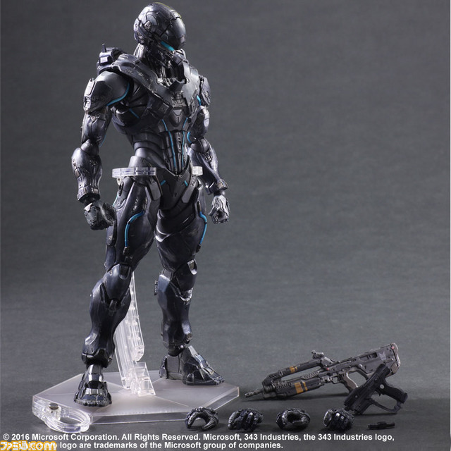 『Halo 5: Guardians』マスターチーフ＆スパルタンロックが“PLAY ARTS改”よりフィギュア化！_18