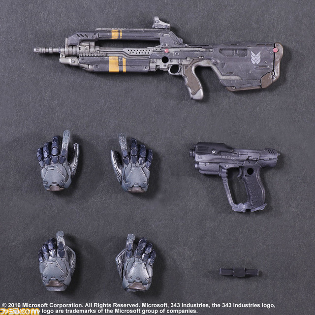 『Halo 5: Guardians』マスターチーフ＆スパルタンロックが“PLAY ARTS改”よりフィギュア化！_17