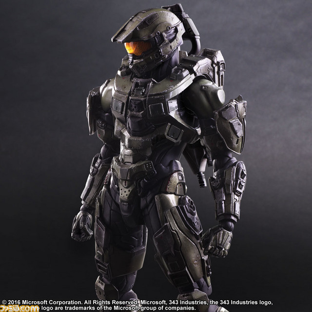 『Halo 5: Guardians』マスターチーフ＆スパルタンロックが“PLAY ARTS改”よりフィギュア化！_04