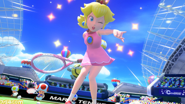 マリオテニス ウルトラスマッシュ ジャンプに巨大化にamiibo育成 テニスを軸としたさまざまな遊びを紹介 ファミ通 Com マリオテニス ウルトラスマッシュ ジャンプに巨大化にamiibo育成 テニスを軸としたさまざまな遊びを紹介 ファミ通 Com