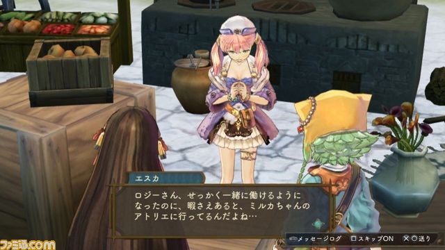『シャリーのアトリエ Plus ~黄昏の海の錬金術士~』エスカとロジーのキャラクター紹介動画を公開_02
