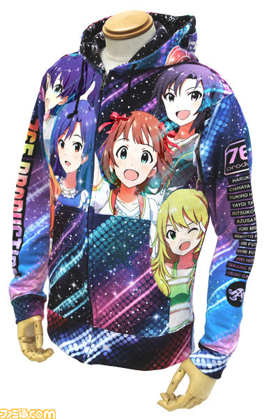 『アイドルマスター』“765PROオールスターズ”13人が勢揃いしたフルグラフィックパーカーが予約限定で発売決定_02