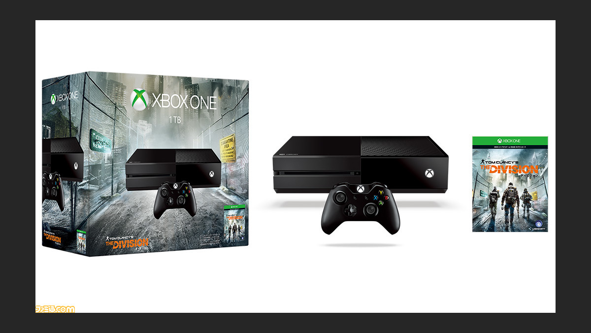 ディビジョン のリリースを記念して Xbox One 1tb ディビジョン同梱版 の発売が決定 ファミ通 Com