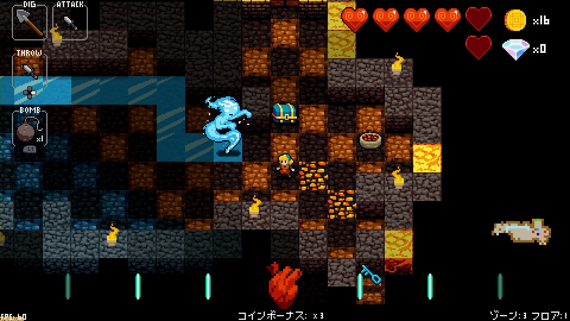 クリプト オブ ネクロダンサー プレイインプレッション ノリノリになるため何度もダンジョンに潜る ファミ通 Com クリプト オブ ネクロダンサー プレイインプレッション ノリノリになるため何度もダンジョンに潜る ファミ通 Com