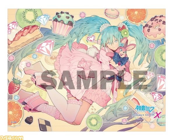 『初音ミク -Project DIVA- X』プレイステーション Vita版の販売店別予約特典イラストデザイン第1弾を公開!_03