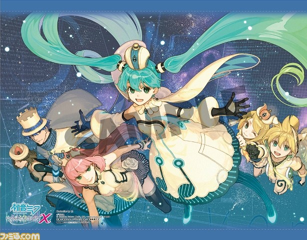 『初音ミク -Project DIVA- X』プレイステーション Vita版の販売店別予約特典イラストデザイン第1弾を公開!_02