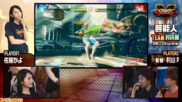 『ストリートファイターV』発売記念特別企画、2月17日に芸能人によるチーム対抗戦が生放送決定！_09