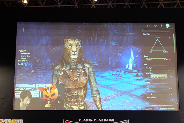 『エルダー・スクロールズ・オンライン』キャラメイクの模様や日本語版PVが公開に！【闘会議2016】_23