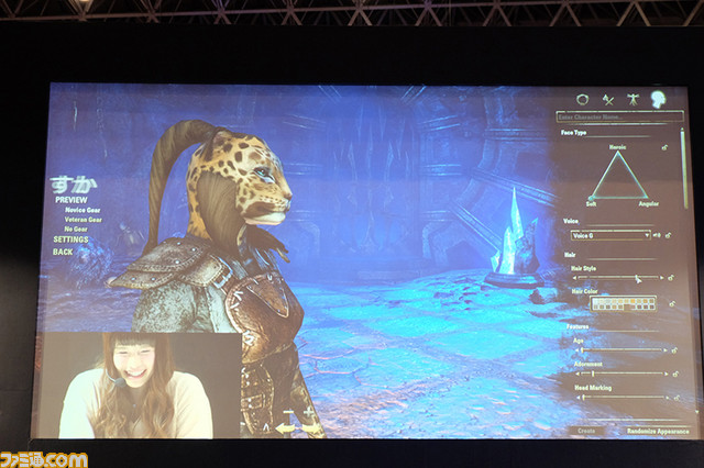 『エルダー・スクロールズ・オンライン』キャラメイクの模様や日本語版PVが公開に！【闘会議2016】_24