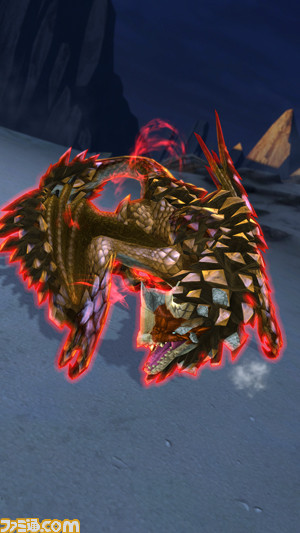 『モンスターハンター スピリッツ』“千刃竜 歴戦のセルレギオス”が本日よりクエストモードに出現！_04