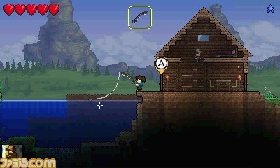 テラリア 遊びかた無限大のモノづくりアクションアドベンチャーゲーム 3ds版の発売日が決定 ファミ通 Com