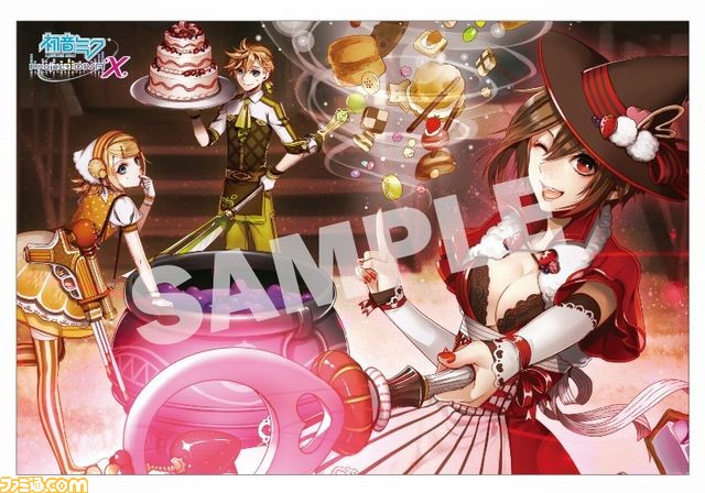 『初音ミク -Project DIVA- X』PS Vita版販売店別予約特典デザインの第2弾を公開!_01