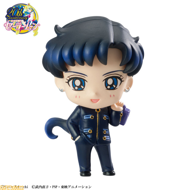 アニメ『美少女戦士セーラームーン』学ラン姿のスリーライツと冬服の