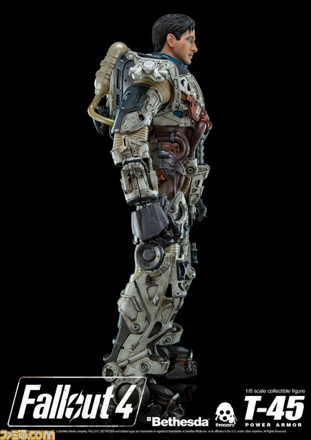 『フォールアウト4』1/6スケールのアクションフィギュア“T-45 POWER ARMOR”が国内発売決定_14