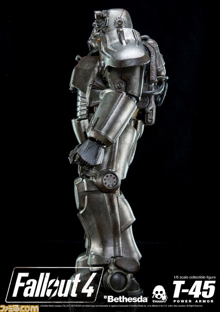 『フォールアウト4』1/6スケールのアクションフィギュア“T-45 POWER ARMOR”が国内発売決定_04