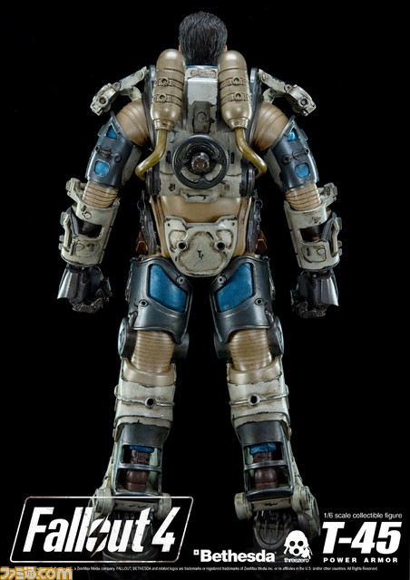 『フォールアウト4』1/6スケールのアクションフィギュア“T-45 POWER ARMOR”が国内発売決定_13
