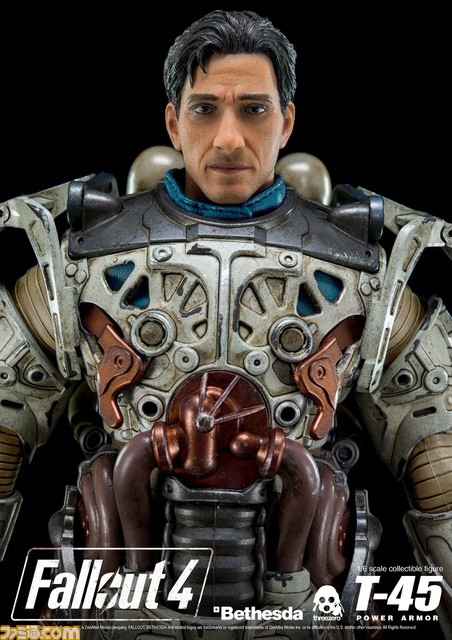 『フォールアウト4』1/6スケールのアクションフィギュア“T-45 POWER ARMOR”が国内発売決定_17