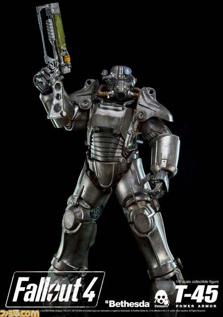 『フォールアウト4』1/6スケールのアクションフィギュア“T-45 POWER ARMOR”が国内発売決定_08