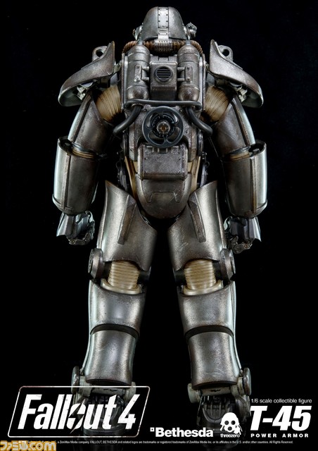 『フォールアウト4』1/6スケールのアクションフィギュア“T-45 POWER ARMOR”が国内発売決定_03