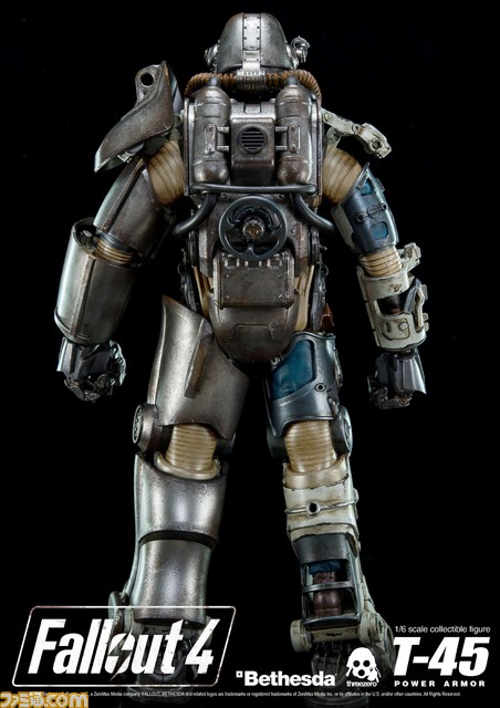 『フォールアウト4』1/6スケールのアクションフィギュア“T-45 POWER ARMOR”が国内発売決定_10