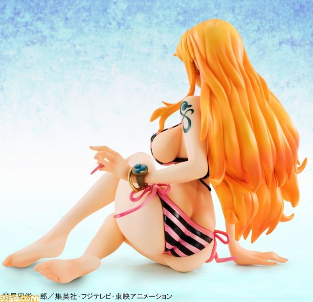 『ワンピース』のキャラクター“ナミ”が水着に着替える瞬間のフィギュアが発売決定！_10