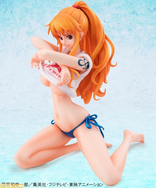 ワンピース のキャラクター ナミ が水着に着替える瞬間のフィギュアが発売決定 ファミ通 Com