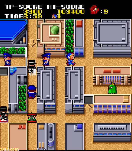 『アーケードアーカイブス キッドのホレホレ大作戦』ニチブツの傑作アクションゲームがプレイステーション4で配信開始！_02